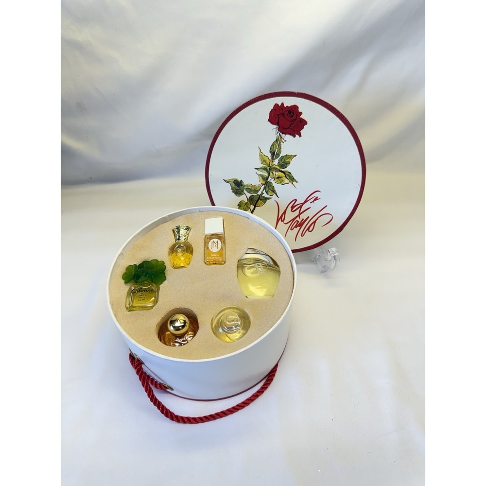 Lord & Taylor Her Fragrance Treasury PERFUME Set of 6 mini (Christmas  Hatbox)